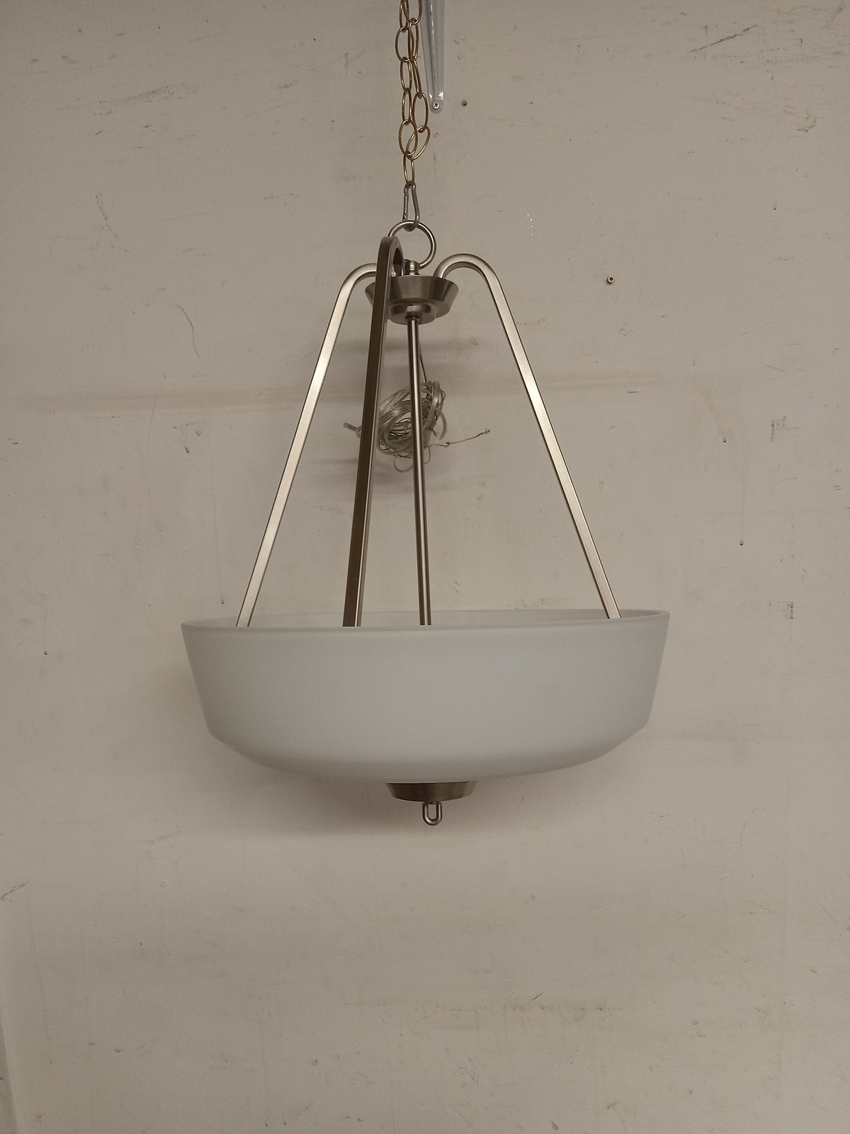 Artcraft Hudson 3 Light Brushed Nickel Pendant