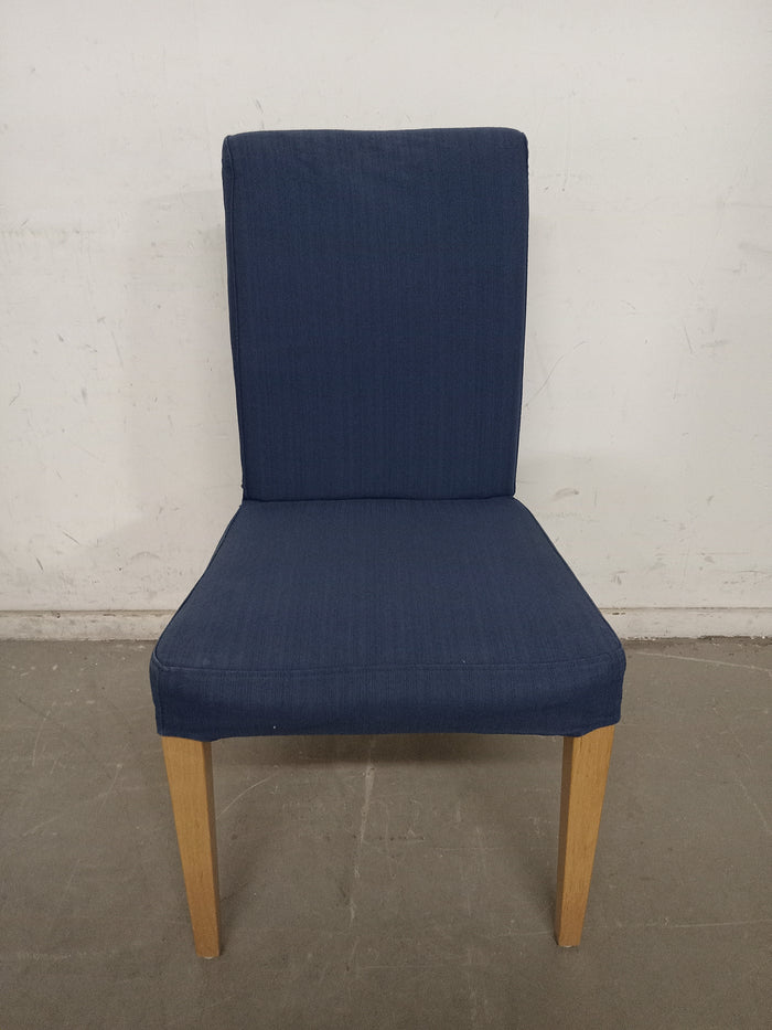 IKEA HENRIKSDAL Set of 6 Blue Dining Chairs