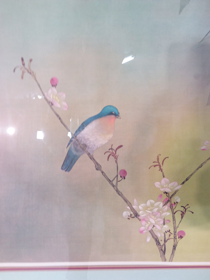 Bird In A Forest Framed Print