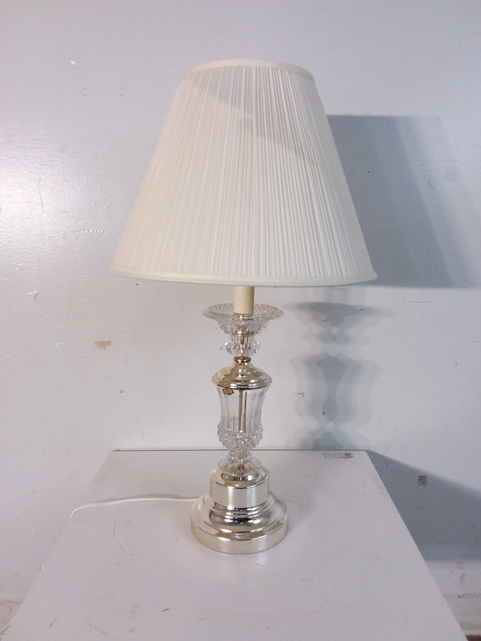 Chrome & Acrylic Table Lamp
