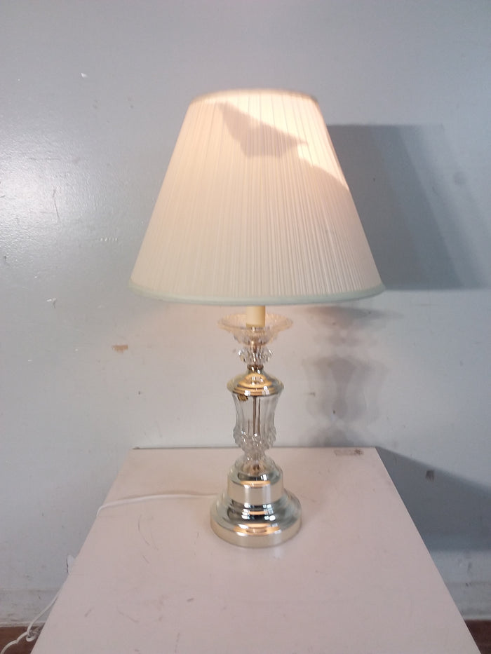 Chrome & Acrylic Table Lamp