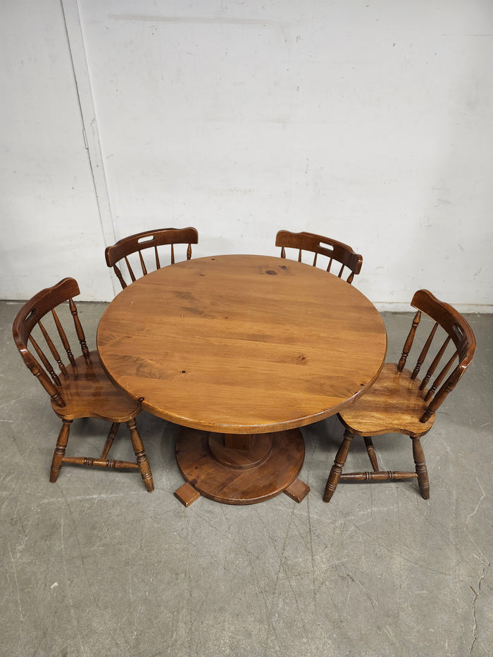 Vintage Claw Foot Dinning Table Set
