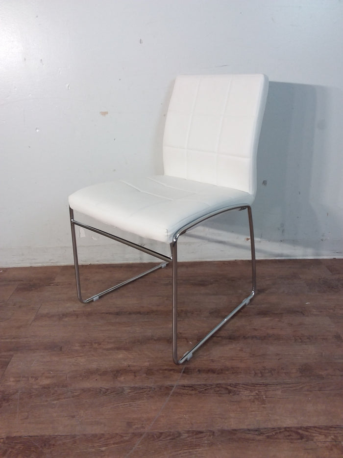 White Dining/Accent Chair