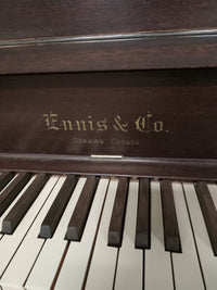 Vintage Ennis & Co Upright Piano