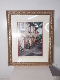 Stone Houses Lane Framed Print