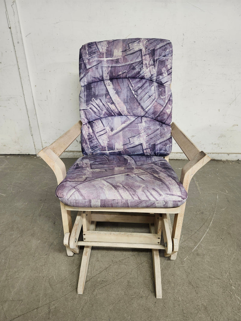 Purple Glider Chair