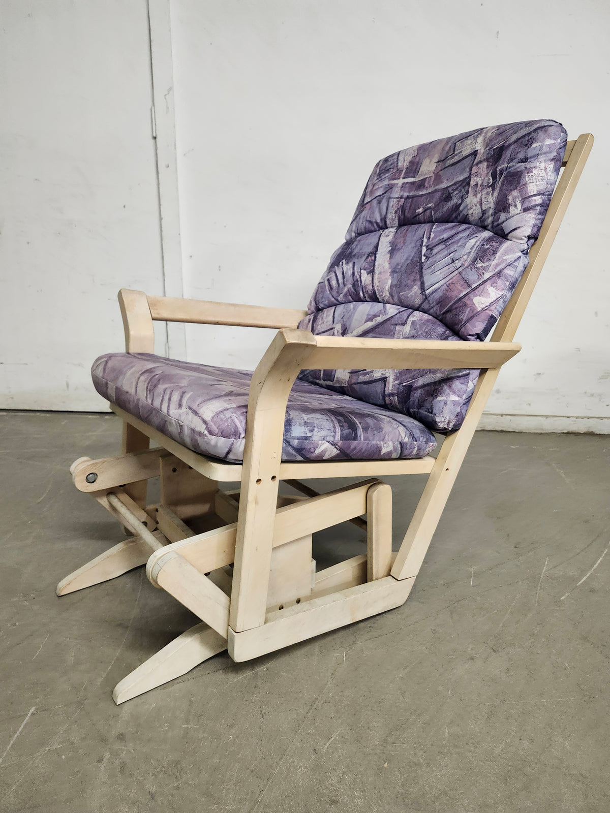 Purple Glider Chair