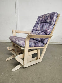 Purple Glider Chair