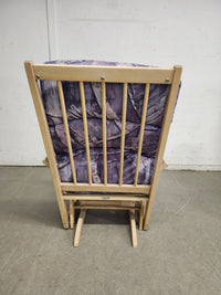 Purple Glider Chair