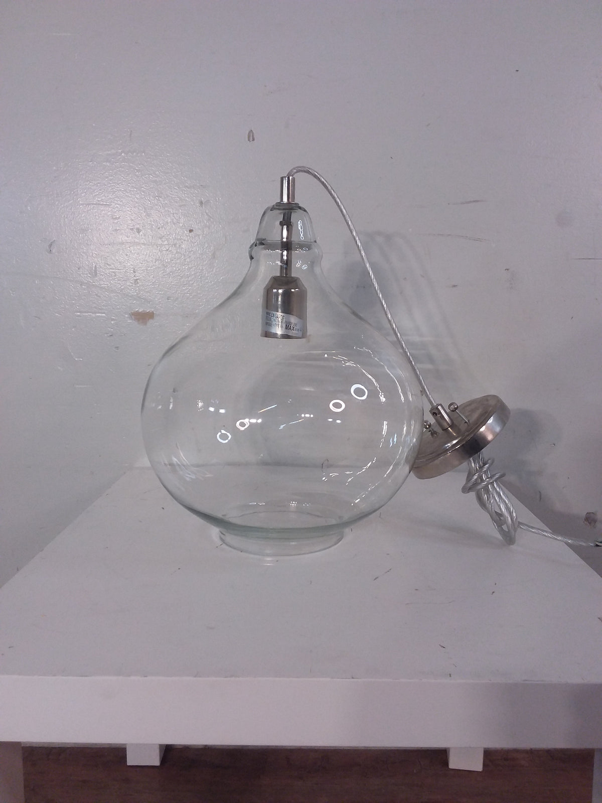 Clear Glass Pendant