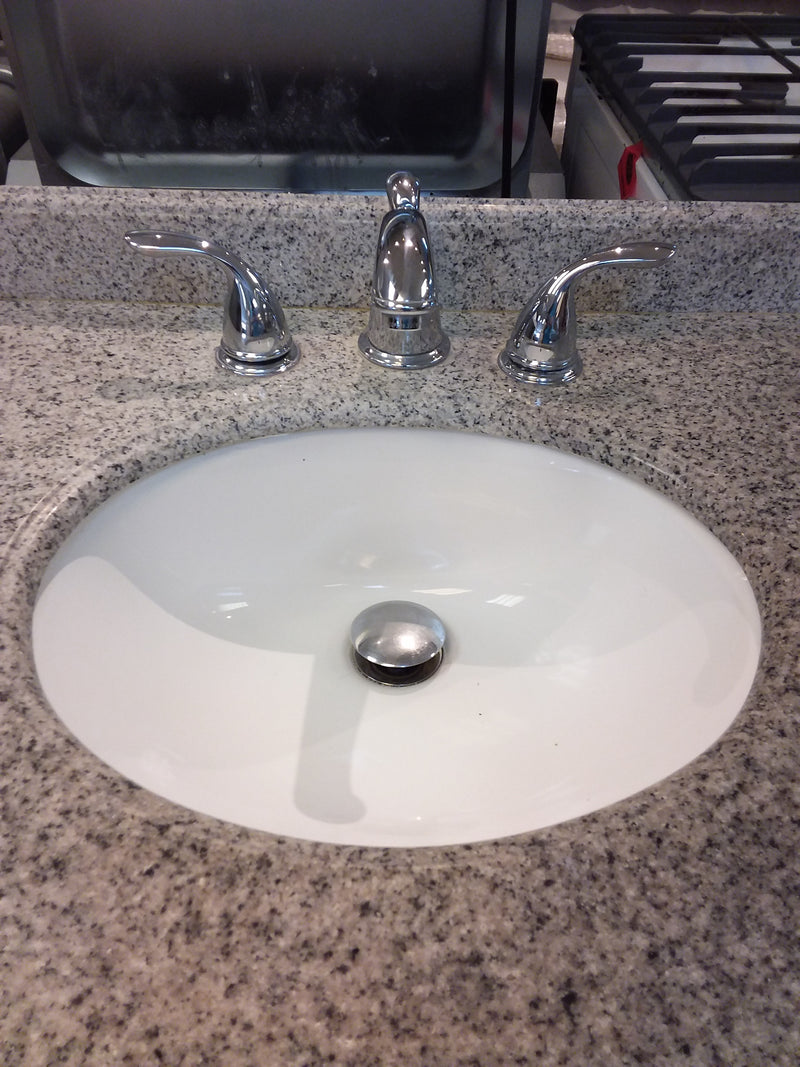 Granite Top 2 Sink Vanity