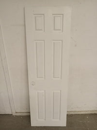 24" x 74" White Interior Door