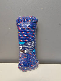 Diamond Braided Polypropylene rope 1/4-inch X 100 ft.