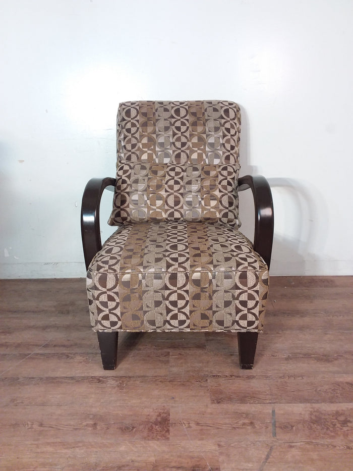 Modern Patterned Armchair