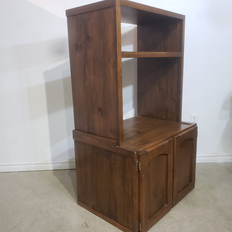 Custom 1-pc Solid Wood Storage Cabinet