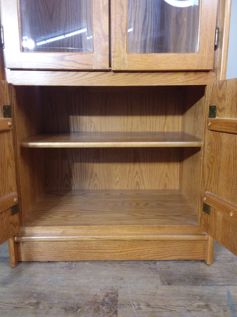 Veneer Pine Wall Unit