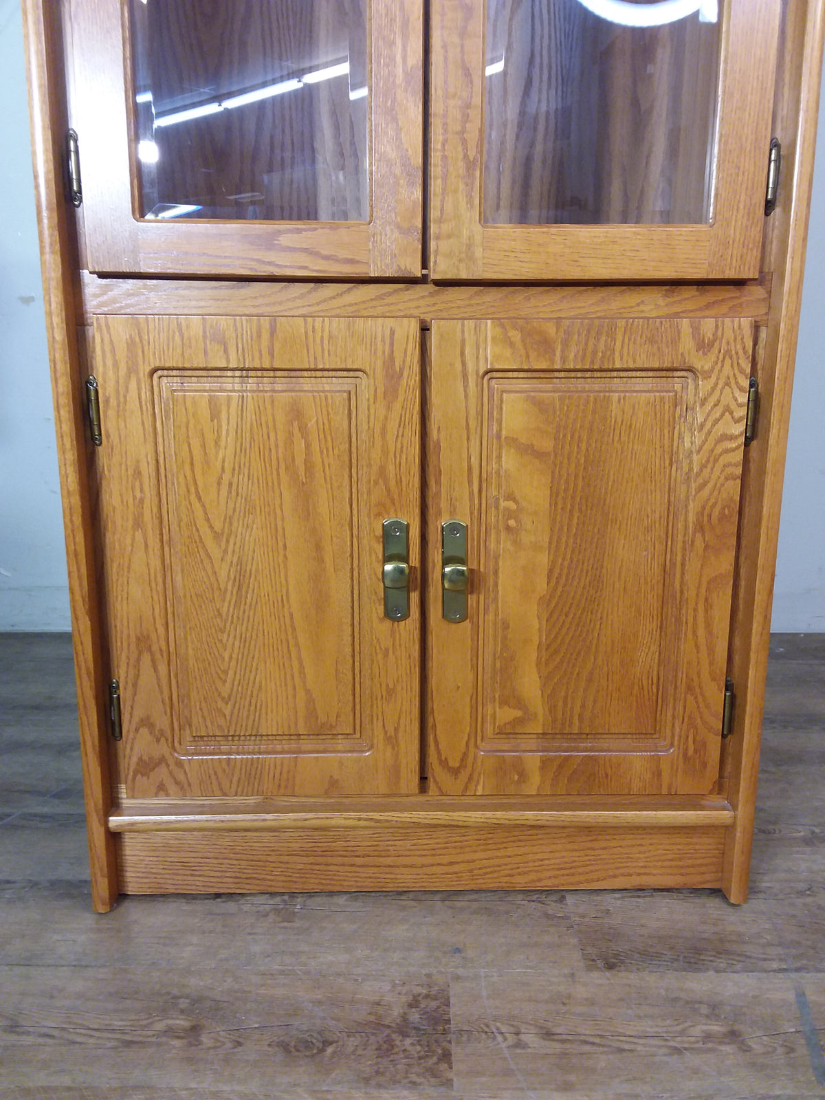 Veneer Pine Wall Unit