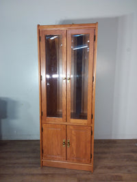 Veneer Pine Wall Unit