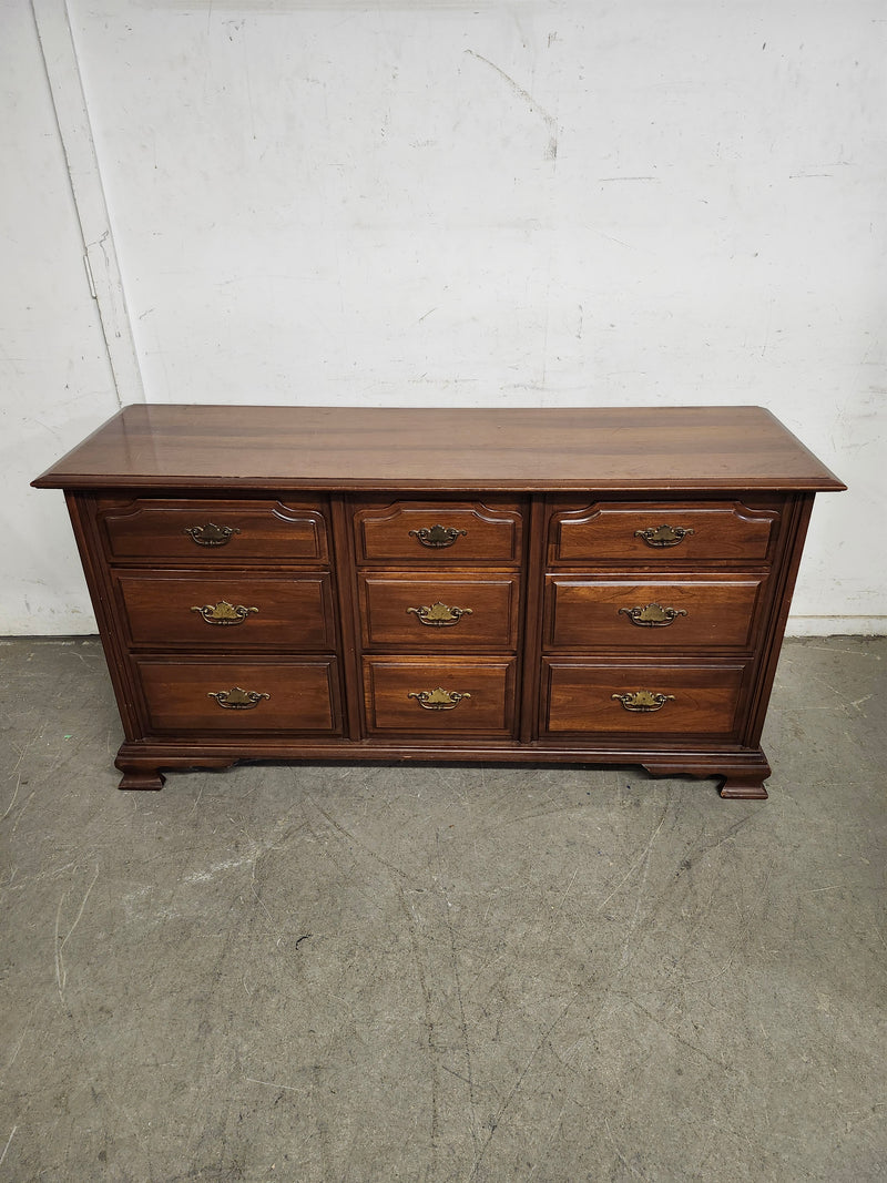 American Drew Solid Pine Rustic Country Dresser