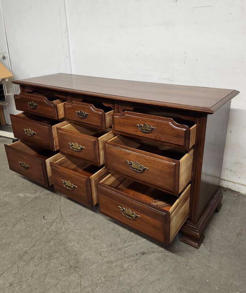 American Drew Solid Pine Rustic Country Dresser