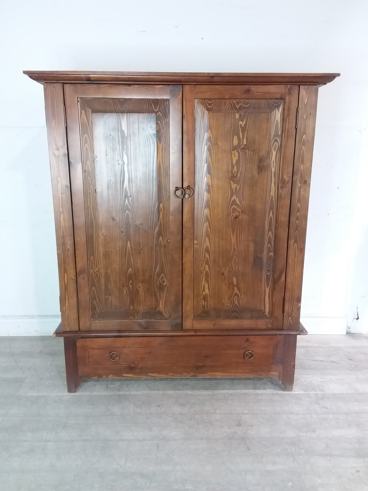 47"w Solid Wood Armoire