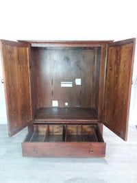 47"w Solid Wood Armoire