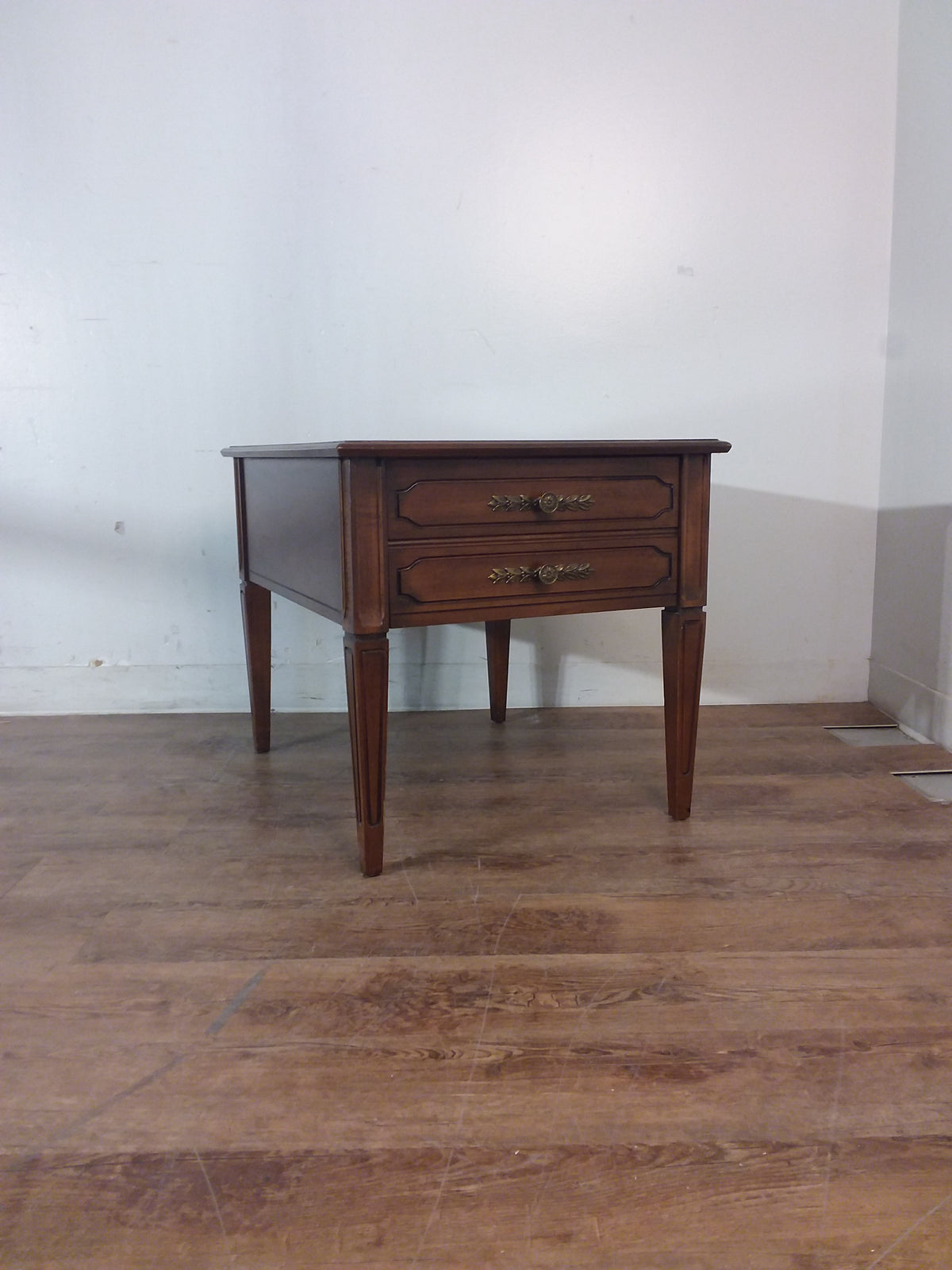 Brown Single Drawer Nightstand