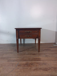 Brown Single Drawer Nightstand