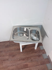 Kindred Stainless Steel Double Sink