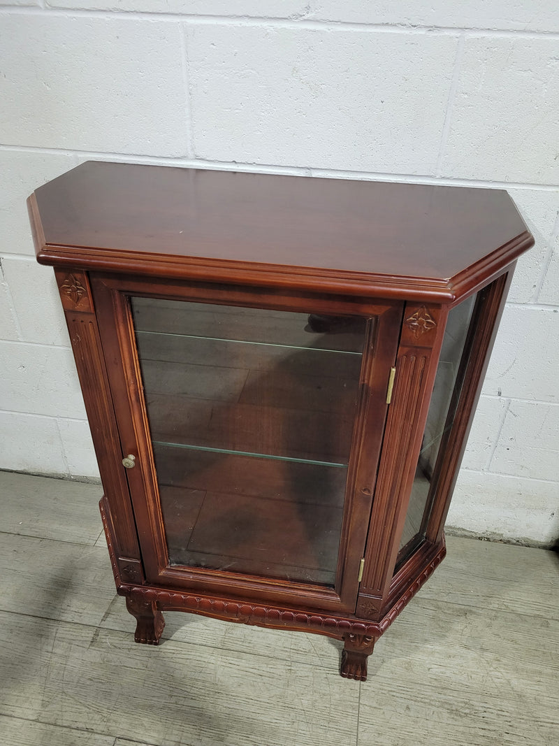 ROSEWOOD TONE CURIO CABINET