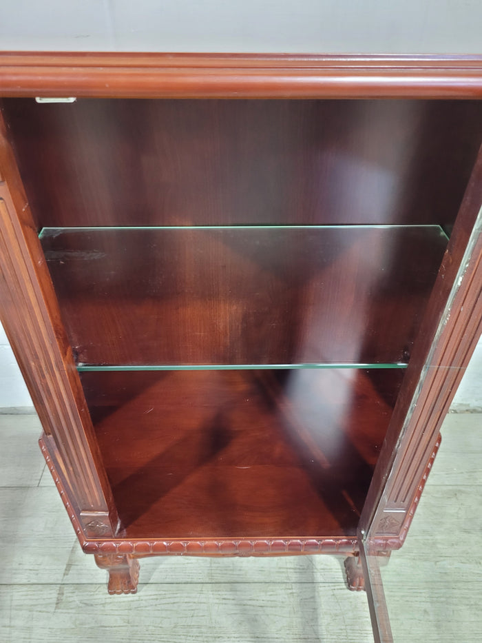 ROSEWOOD TONE CURIO CABINET