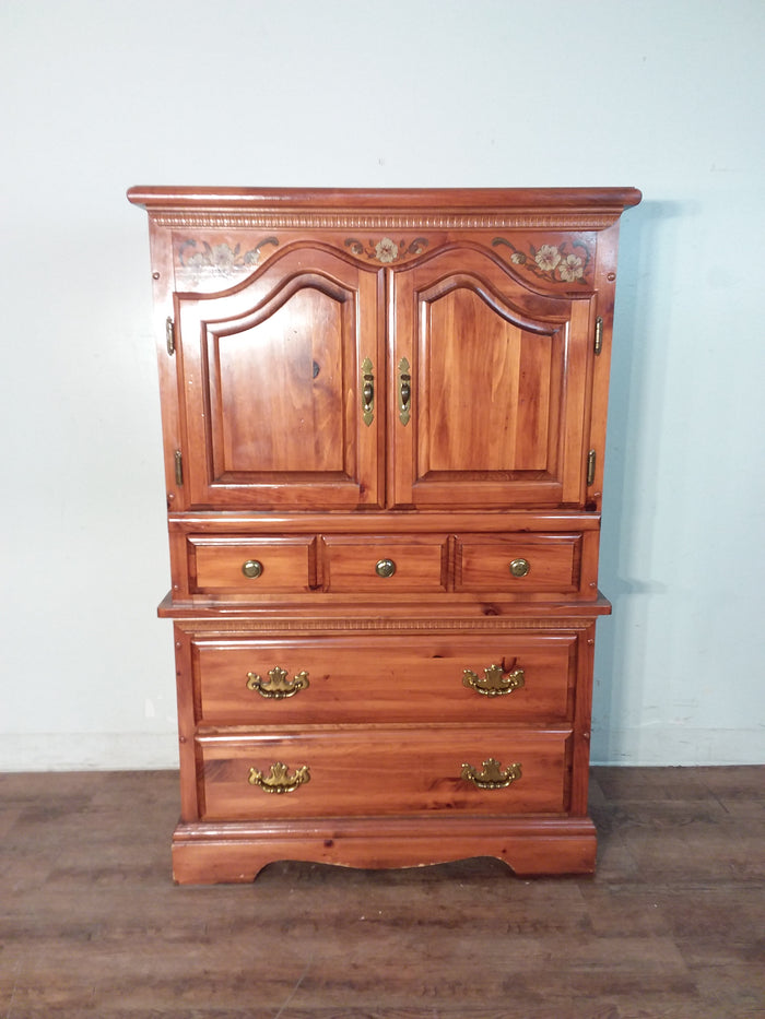 Solid Wood High Boy Dresser