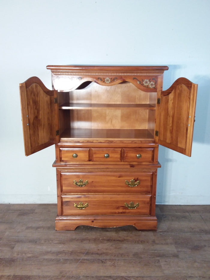 Solid Wood High Boy Dresser