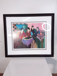 Itzchak Tarkay-Two By Two Framed Print