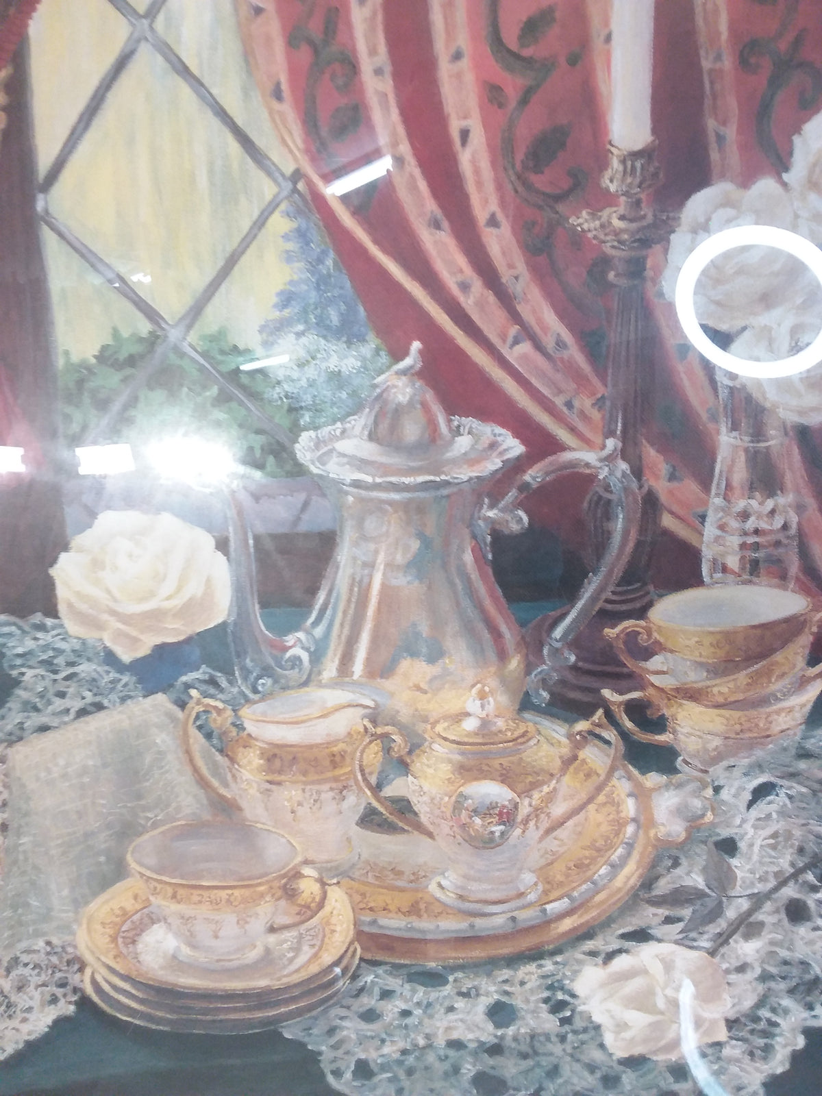 Tea Set Still Life Framed Print