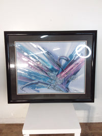 Abstract Splash Framed Print