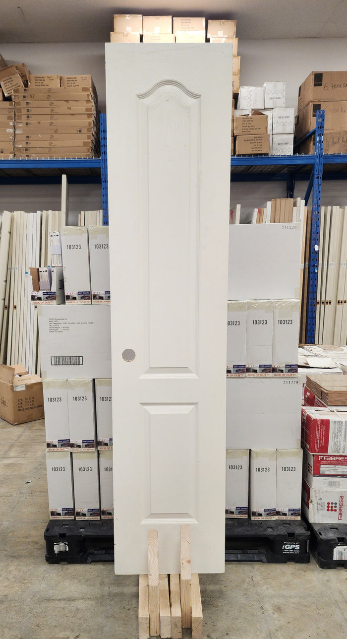 24" x 78" White Interior Wooden Door