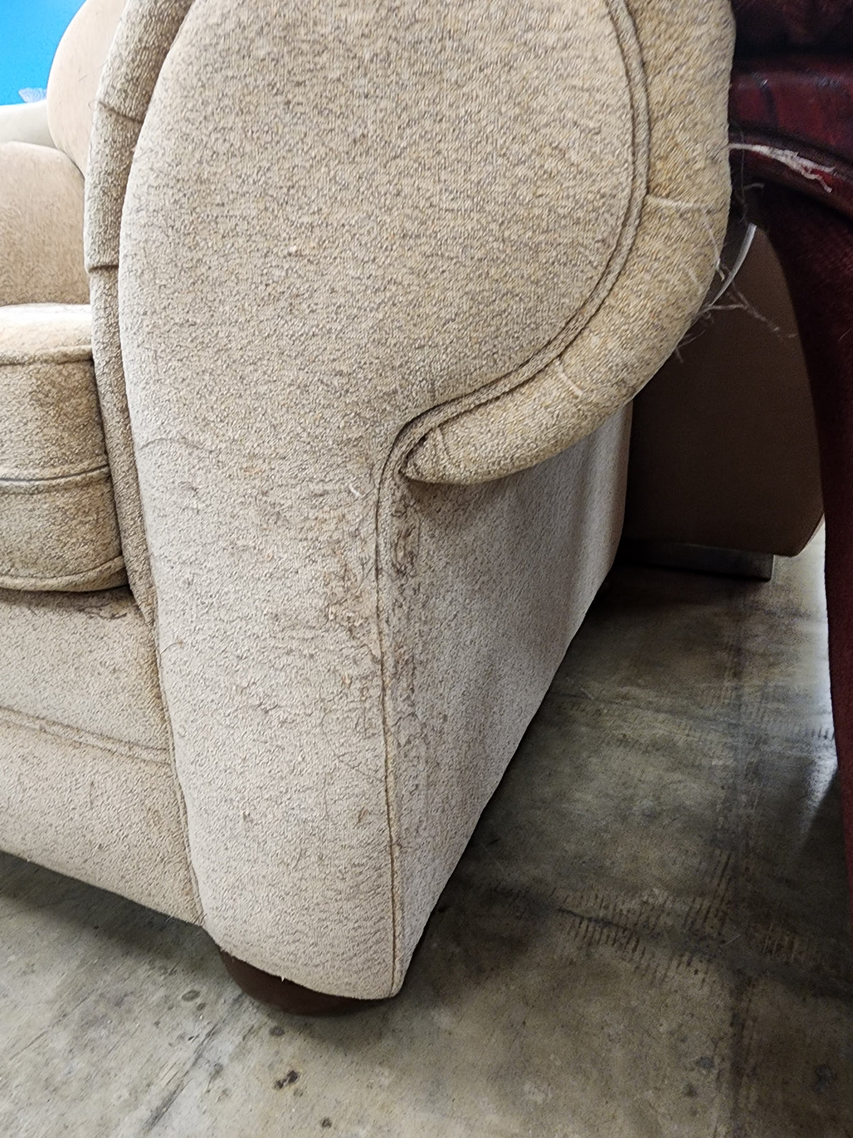 Beige Armchair