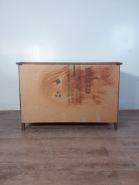 Brown Veneer TV Cabinet