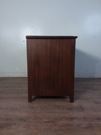 Brown Veneer TV Cabinet