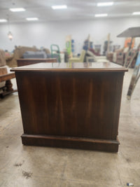 Dark Walnut Cabinet End Table