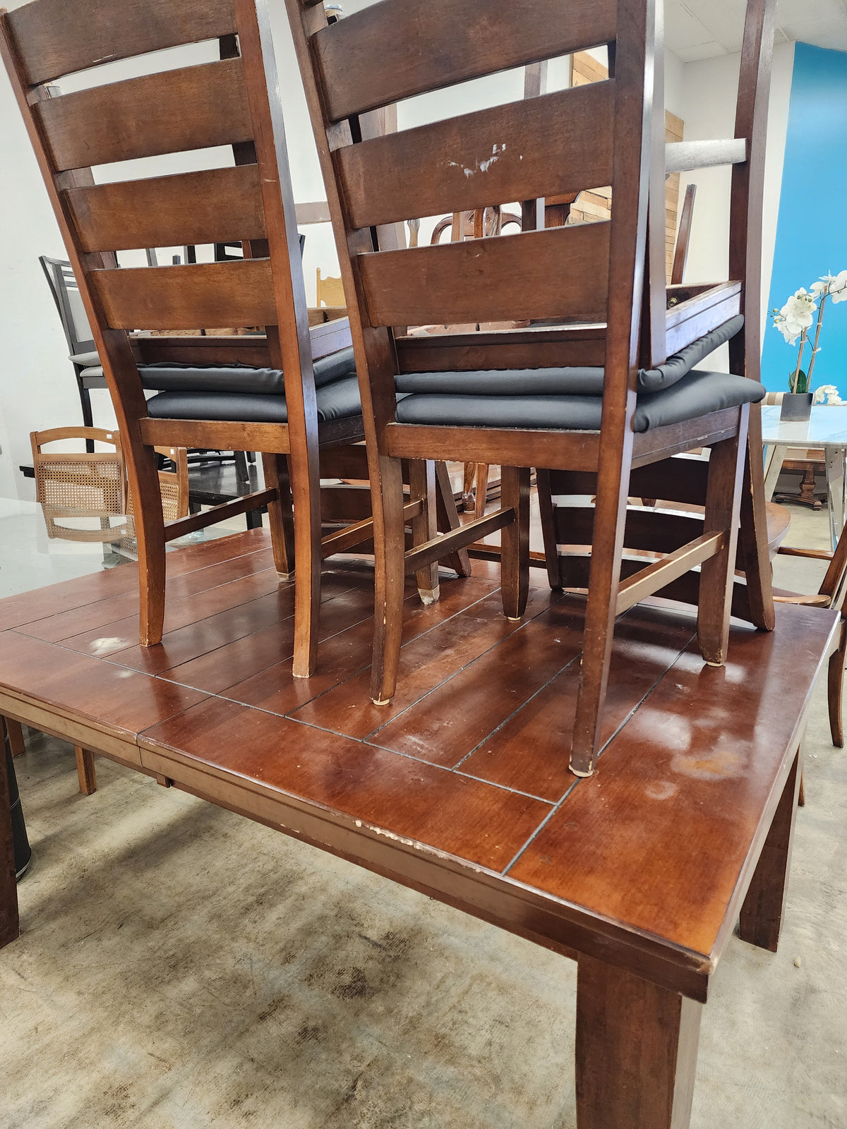 Walnut Wooden Dining Set