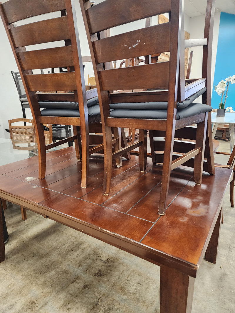 Walnut Wooden Dining Set