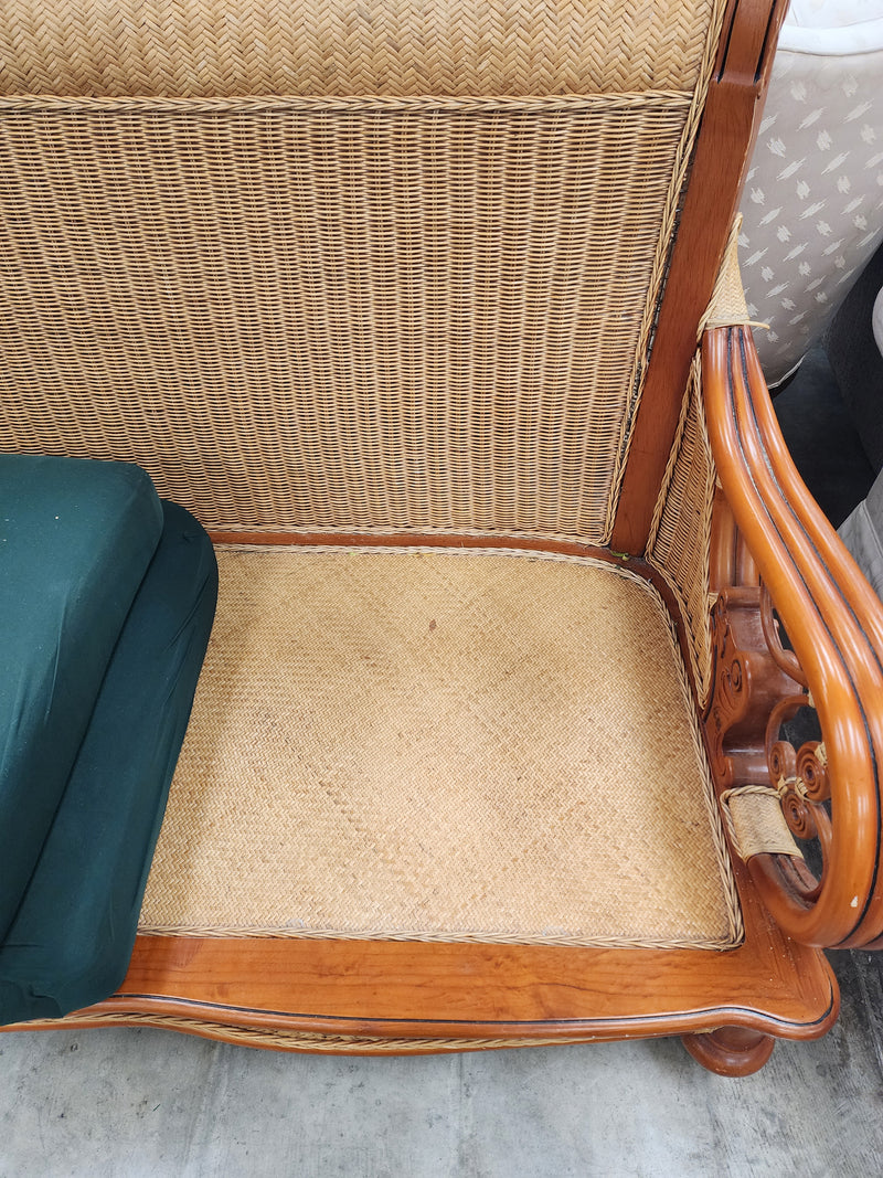 Wicker 3 seater Sofa