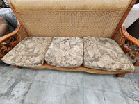 Wicker 3 seater Sofa