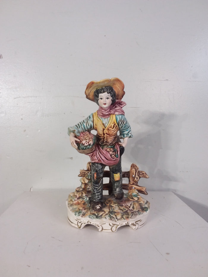 Vintage Capodimonte Porcelain Figurine