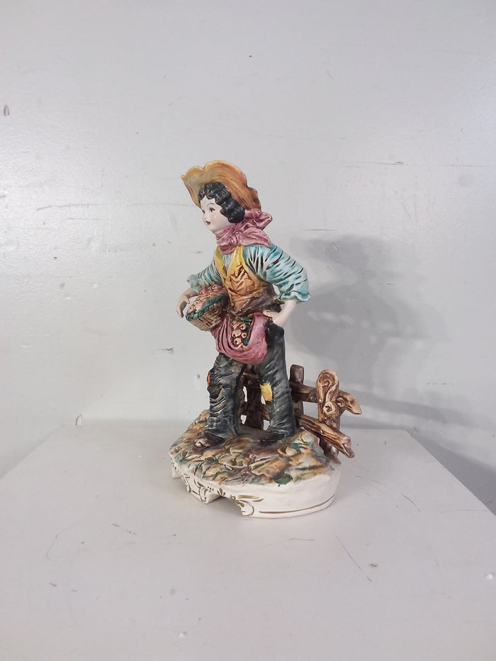 Vintage Capodimonte Porcelain Figurine