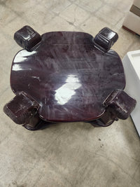 Dark Mahogany Wooden Side Table