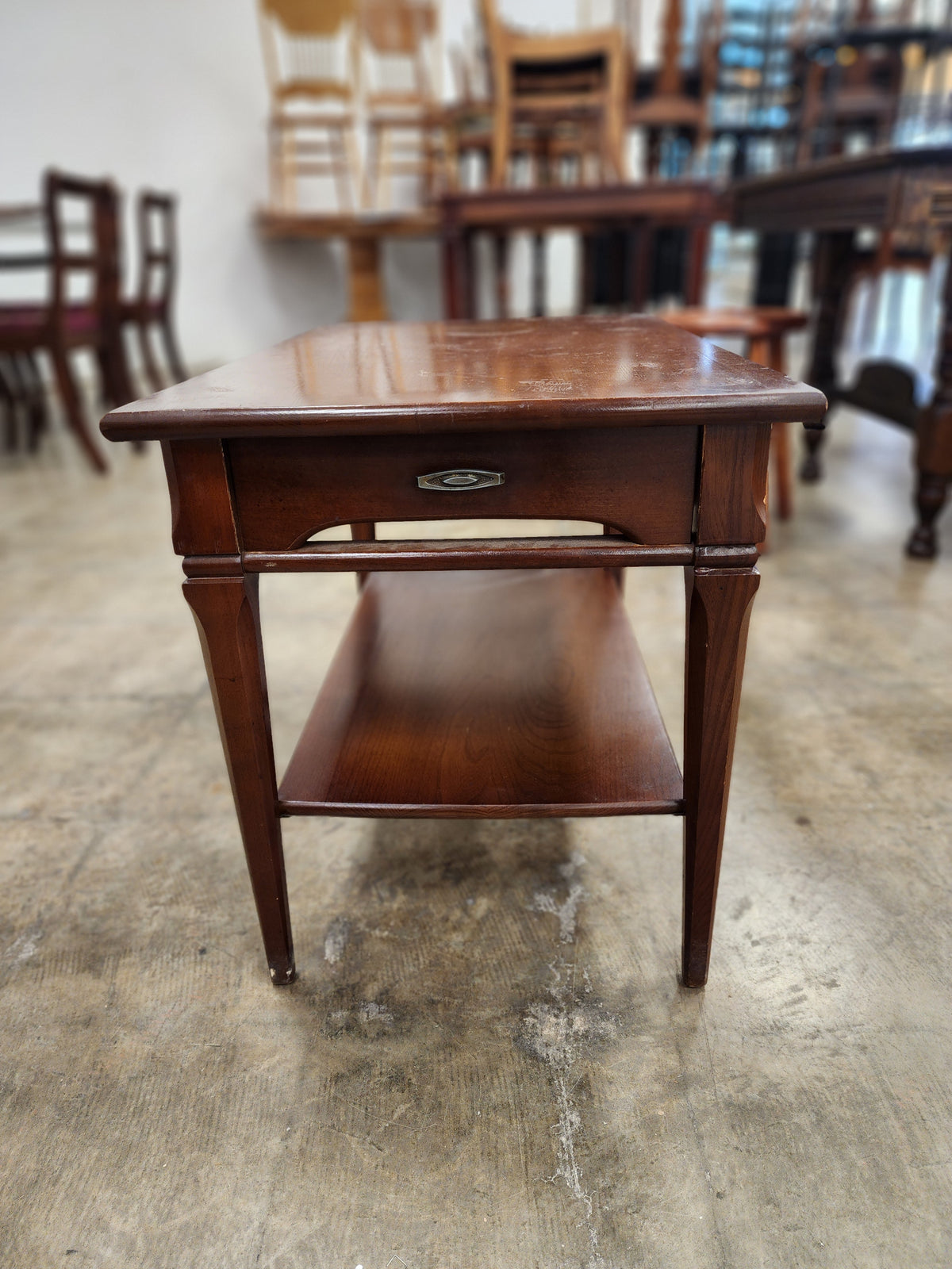 Mid Century Wooden Side Table