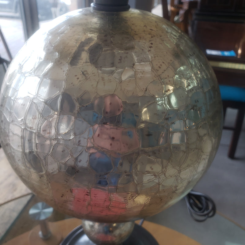 Cracked Glass Table Lamp